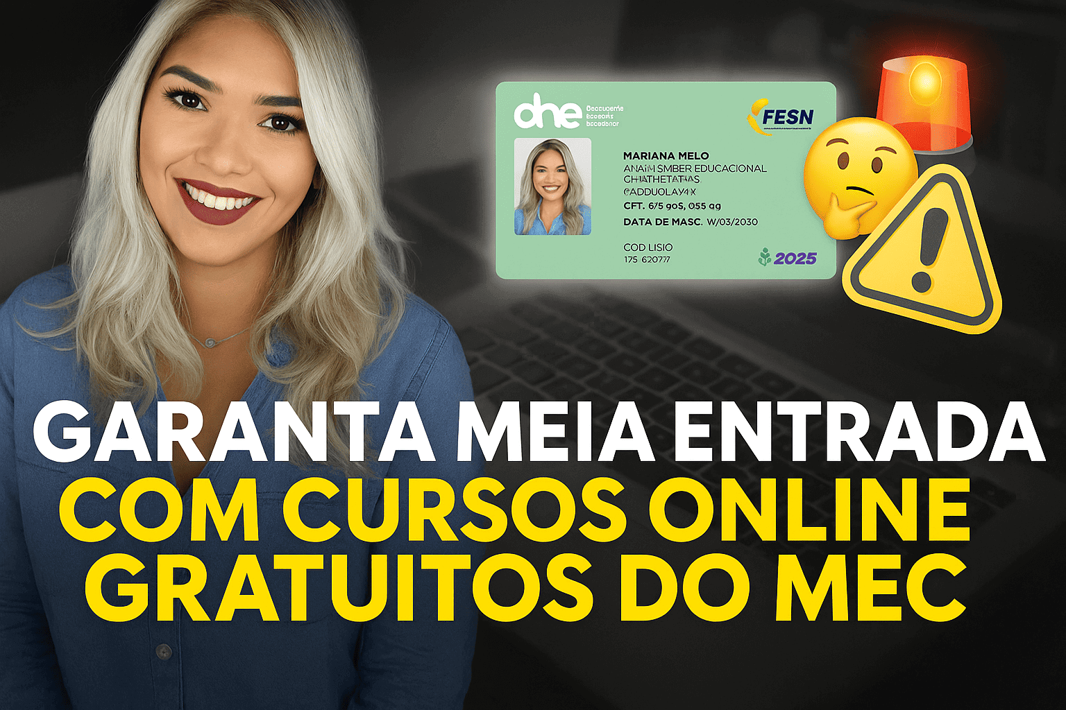 Cursos gratuitos que dao direito a carteirinha de estudante